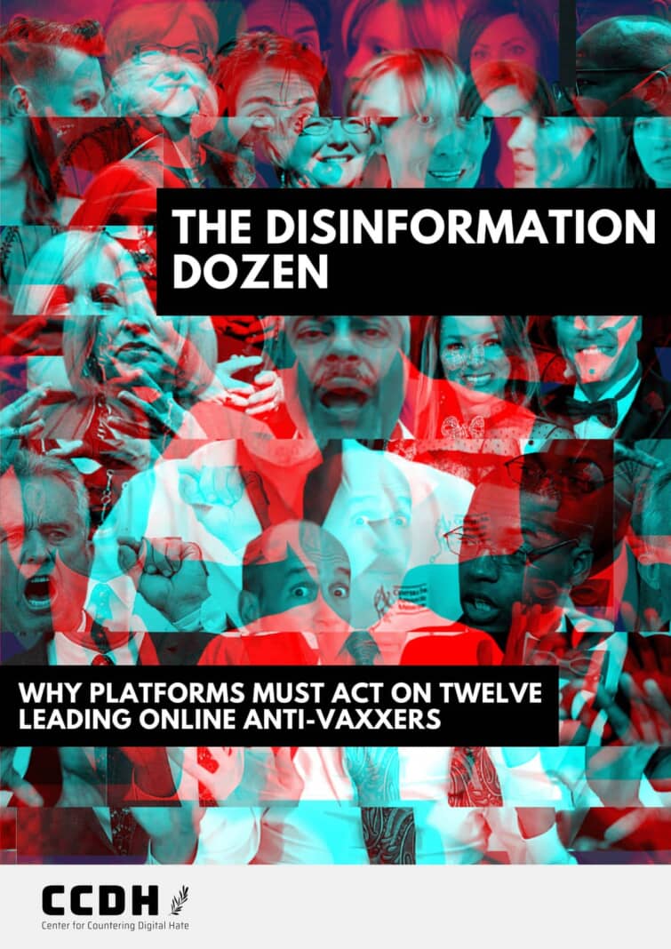 コロナワクチンデマ｜情報操作をする12人　THE DISINFORMATION DOZEN